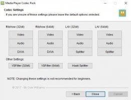 Media Player Codec Pack Скриншот 5